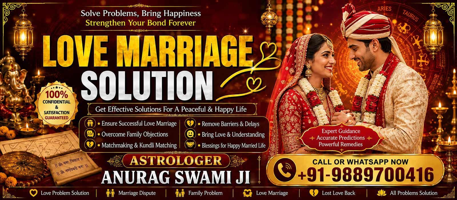 World Famous Astrologer Anurag Swami +91-9889700416