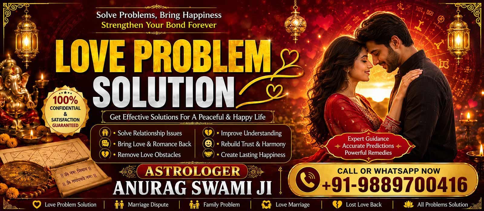 World Famous Astrologer Anurag Swami +91-9889700416